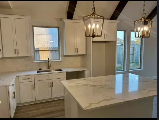 Customer kitchen in Studio Alabaster, Wichita KS