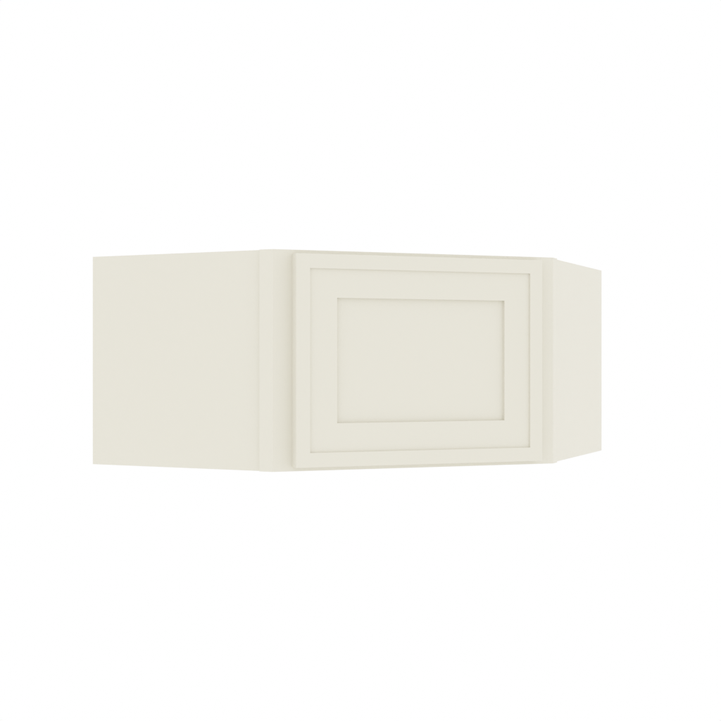 Matching Interior Single Glass Door Wall Corner Cabinet
