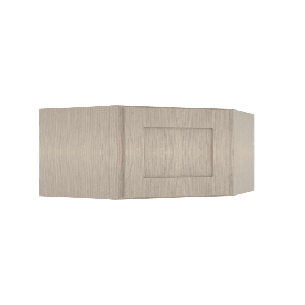 Matching Interior Single Glass Door Wall Corner Cabinet