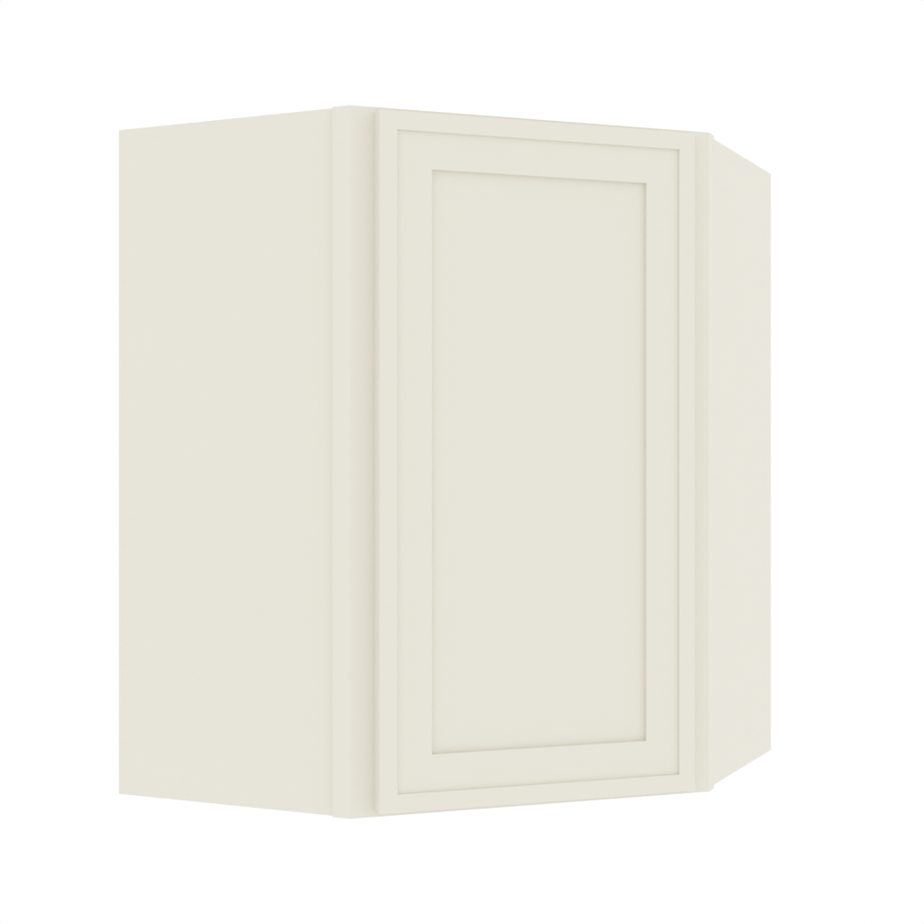 Matching Interior Single Glass Door Wall Corner Cabinet