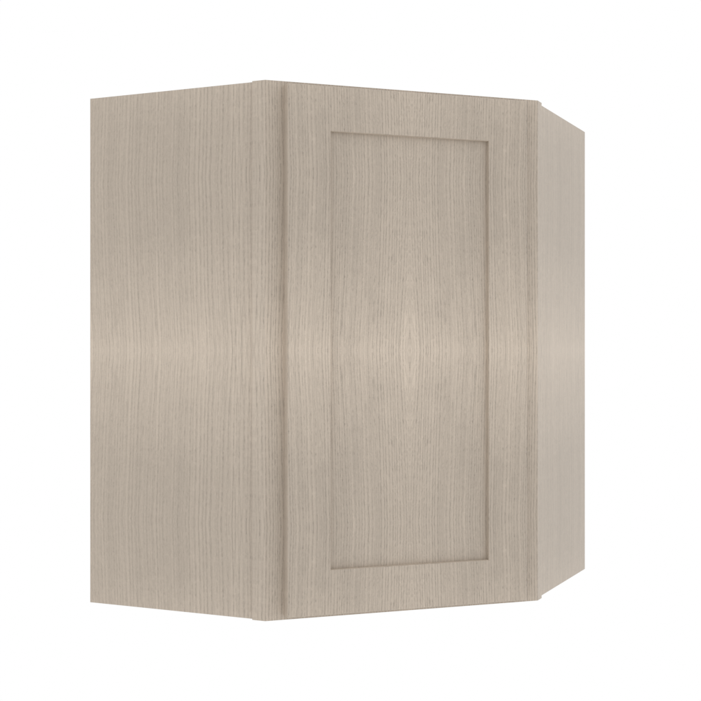 Matching Interior Single Glass Door Wall Corner Cabinet