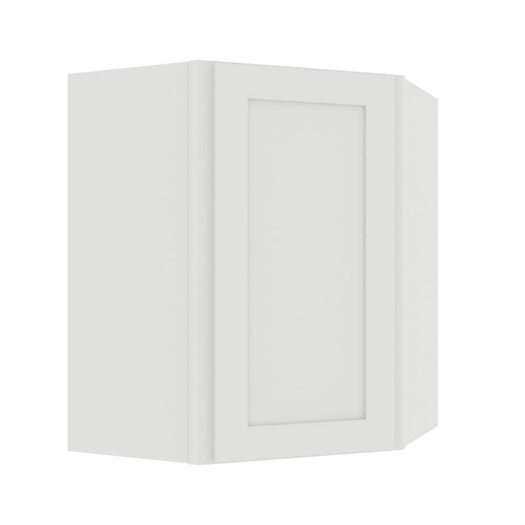 Matching Interior Single Glass Door Wall Corner Cabinet
