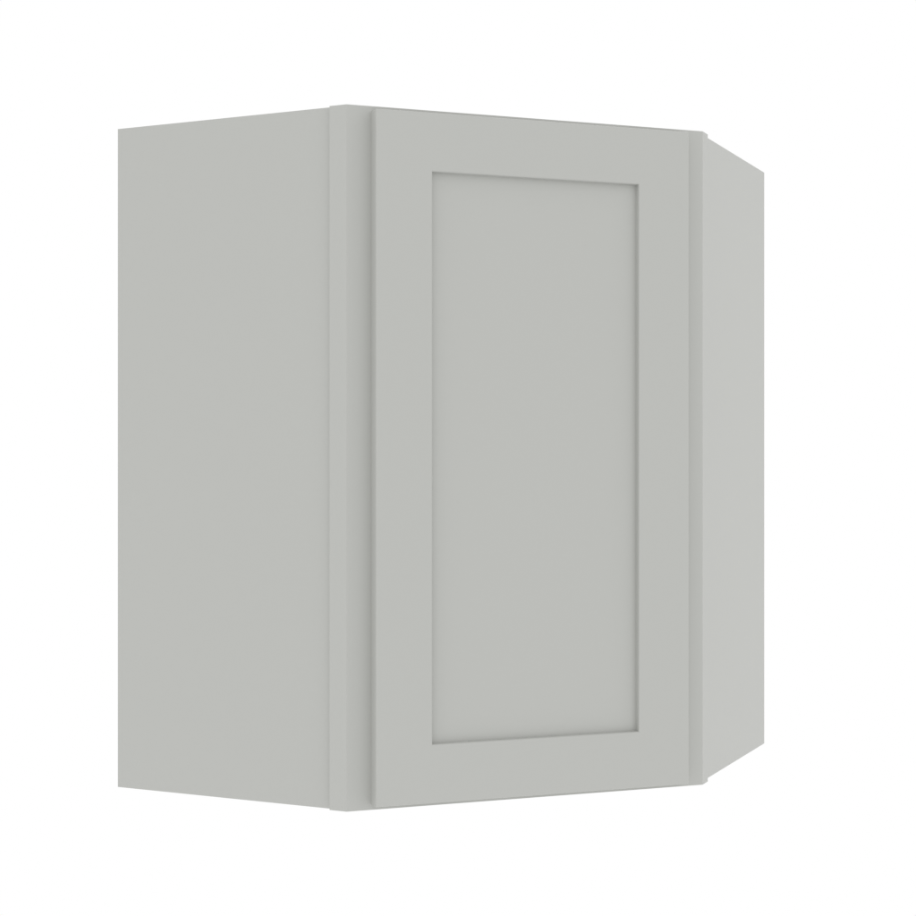 Matching Interior Single Glass Door Wall Corner Cabinet