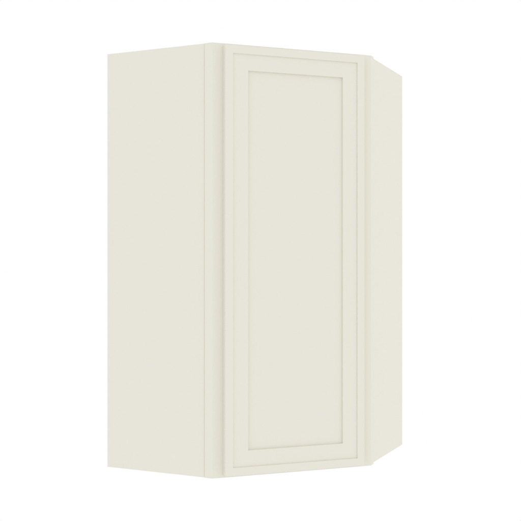 Matching Interior Single Glass Door Wall Corner Cabinet