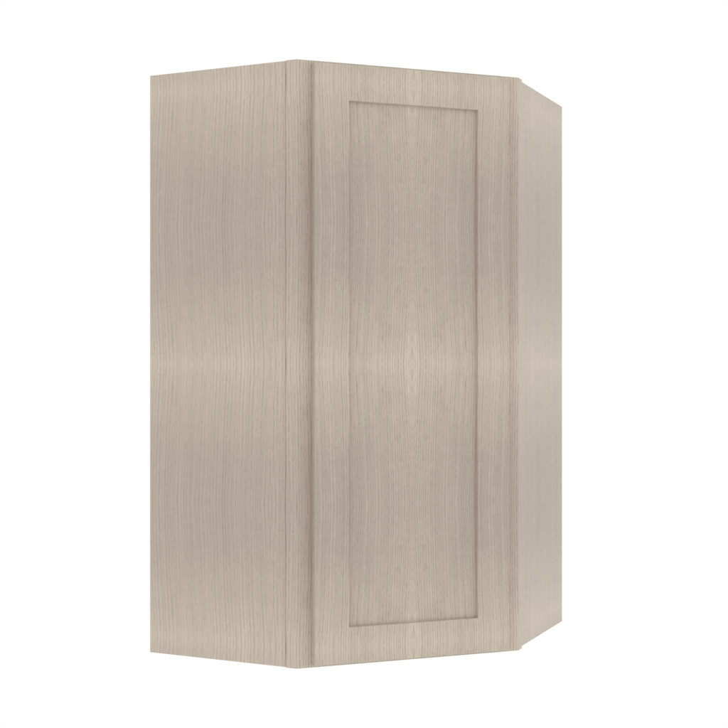 Matching Interior Single Glass Door Wall Corner Cabinet