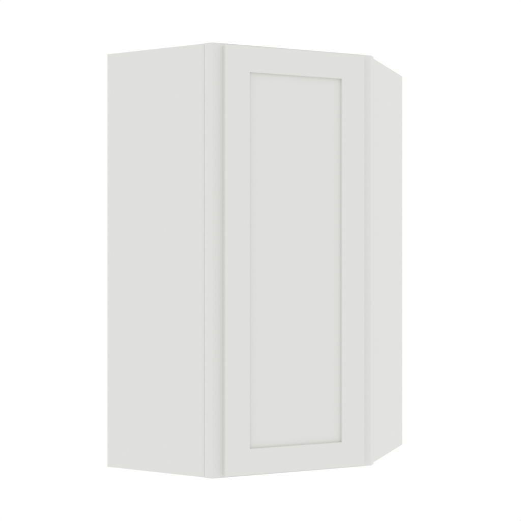 Matching Interior Single Glass Door Wall Corner Cabinet