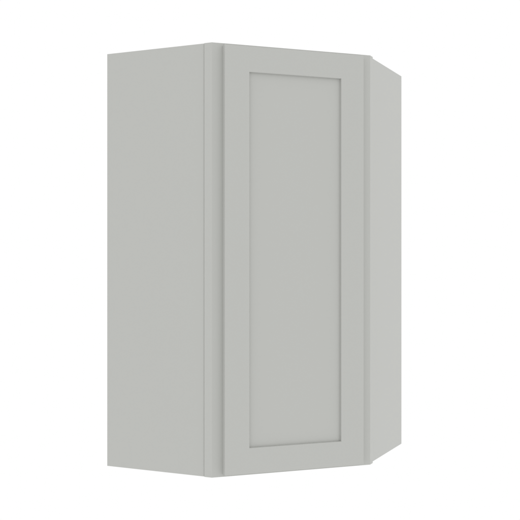 Matching Interior Single Glass Door Wall Corner Cabinet