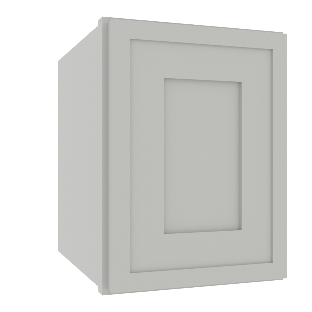Matching Interior Single Glass Door Wall Cabinet