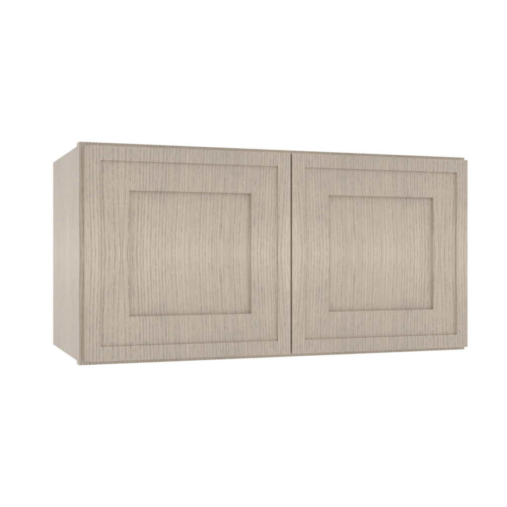 Matching Interior Double Glass Door Wall Cabinet