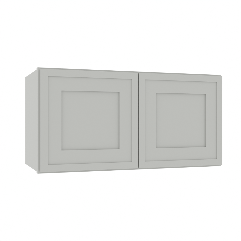 Matching Interior Double Glass Door Wall Cabinet