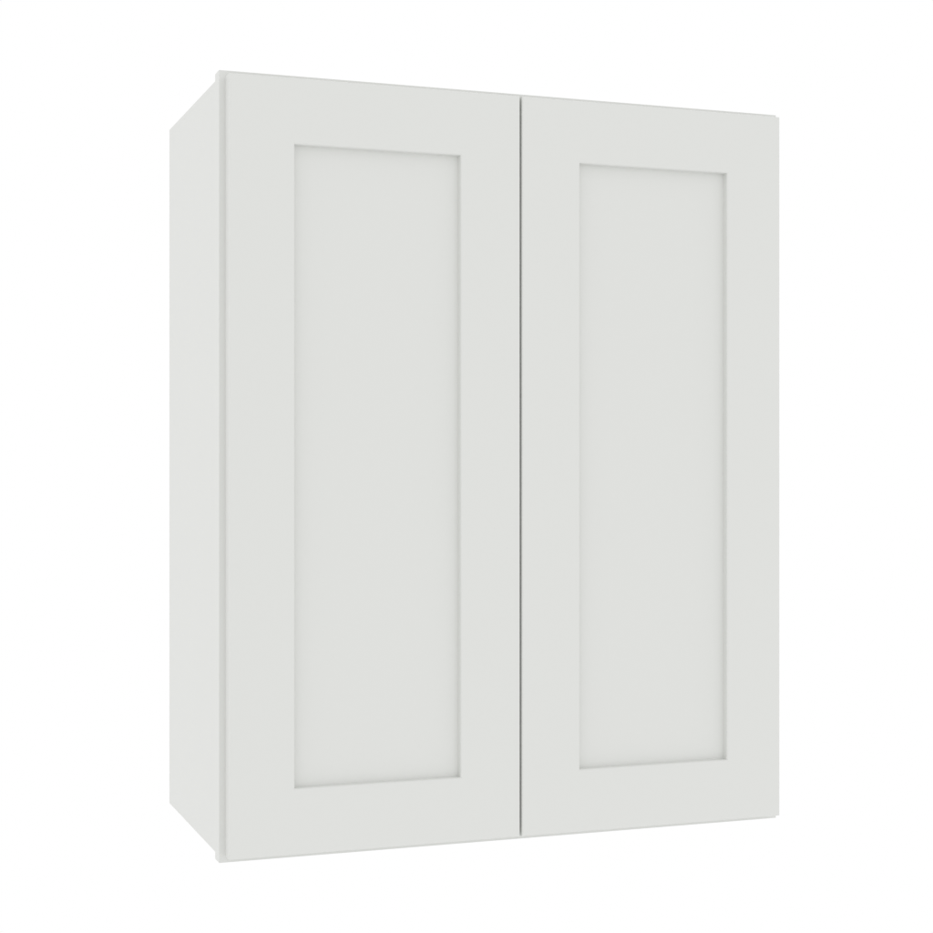Matching Interior Double Glass Door Wall Cabinet