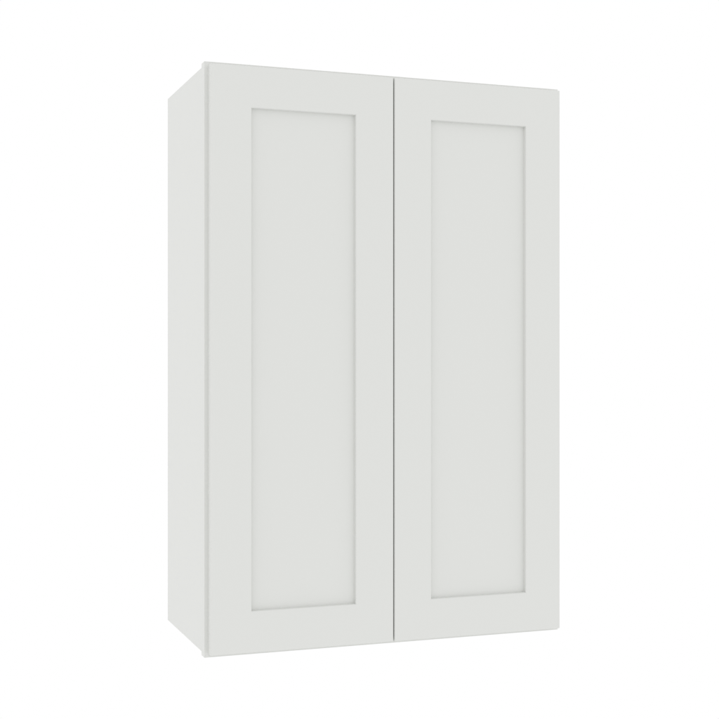 Matching Interior Double Glass Door Wall Cabinet