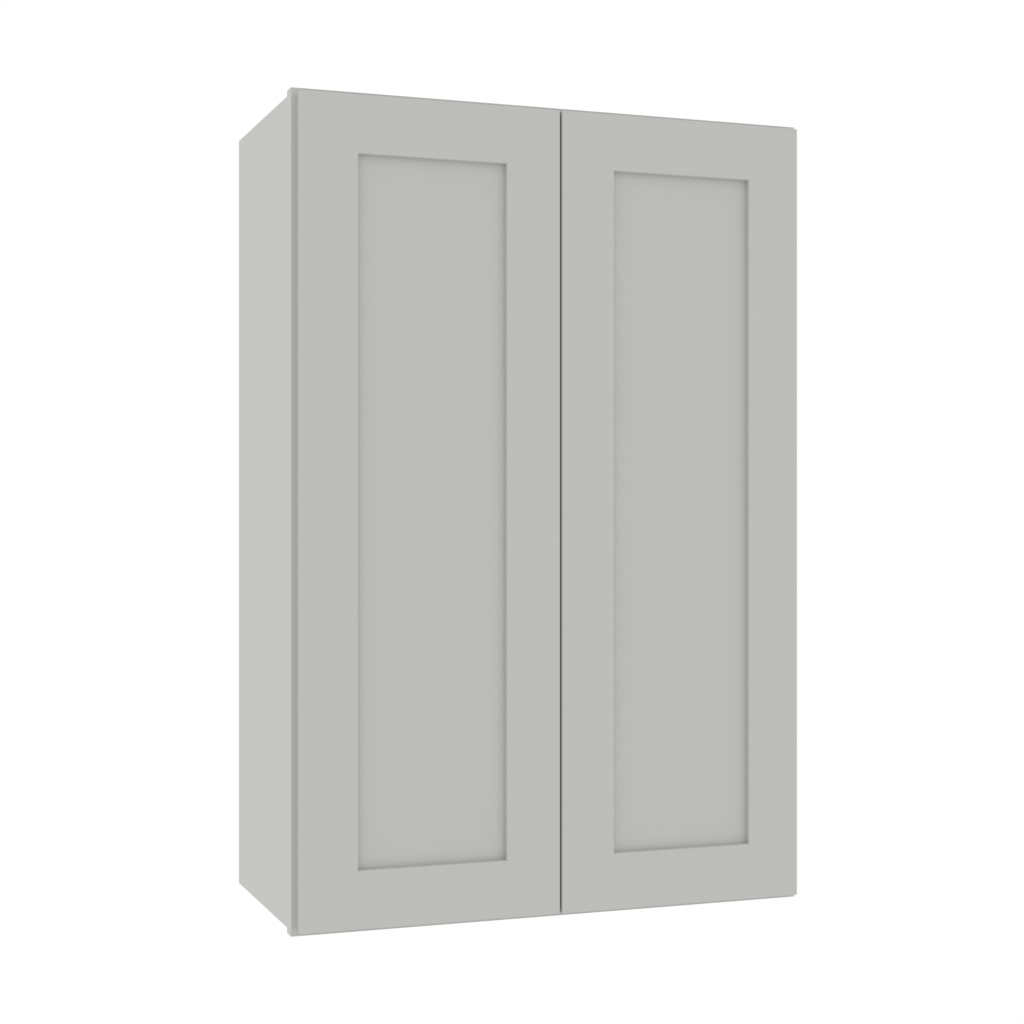 Matching Interior Double Glass Door Wall Cabinet