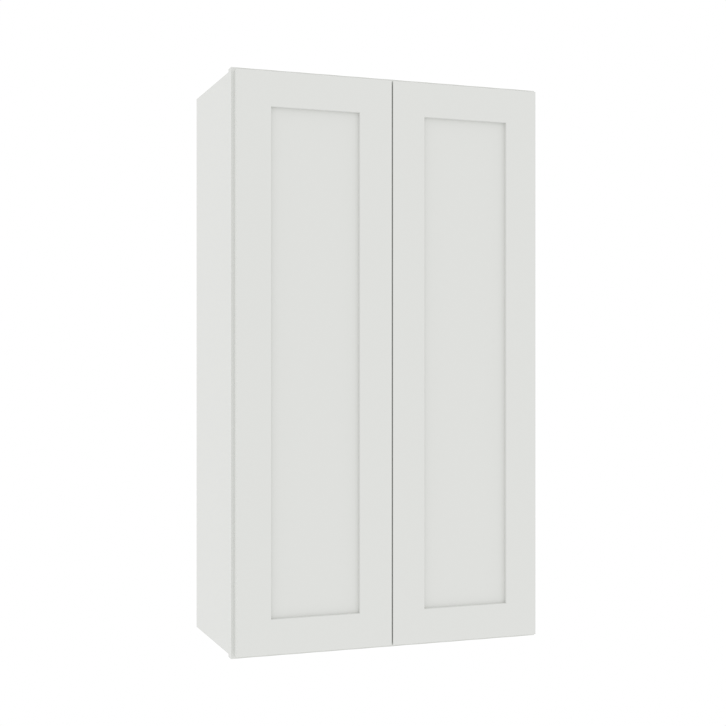Matching Interior Double Glass Door Wall Cabinet