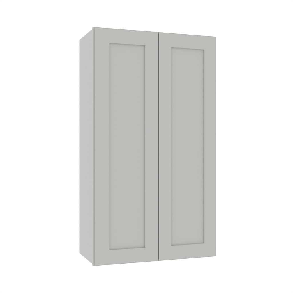 Matching Interior Double Glass Door Wall Cabinet