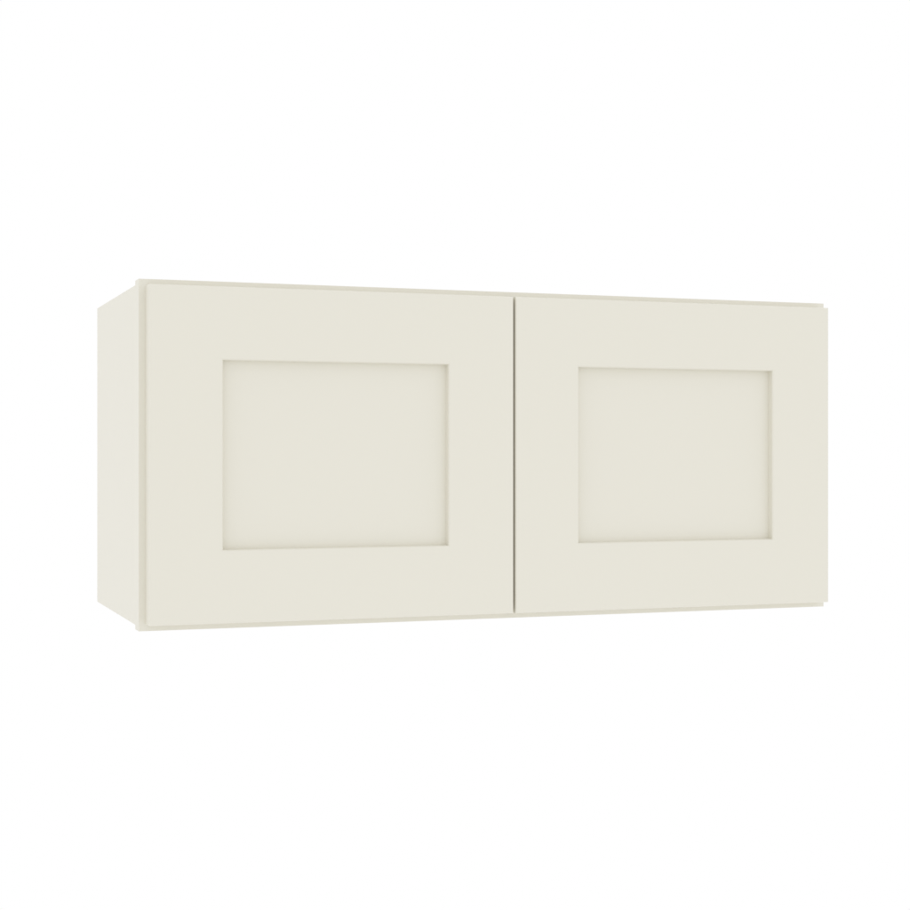 Matching Interior Double Glass Door Wall Cabinet