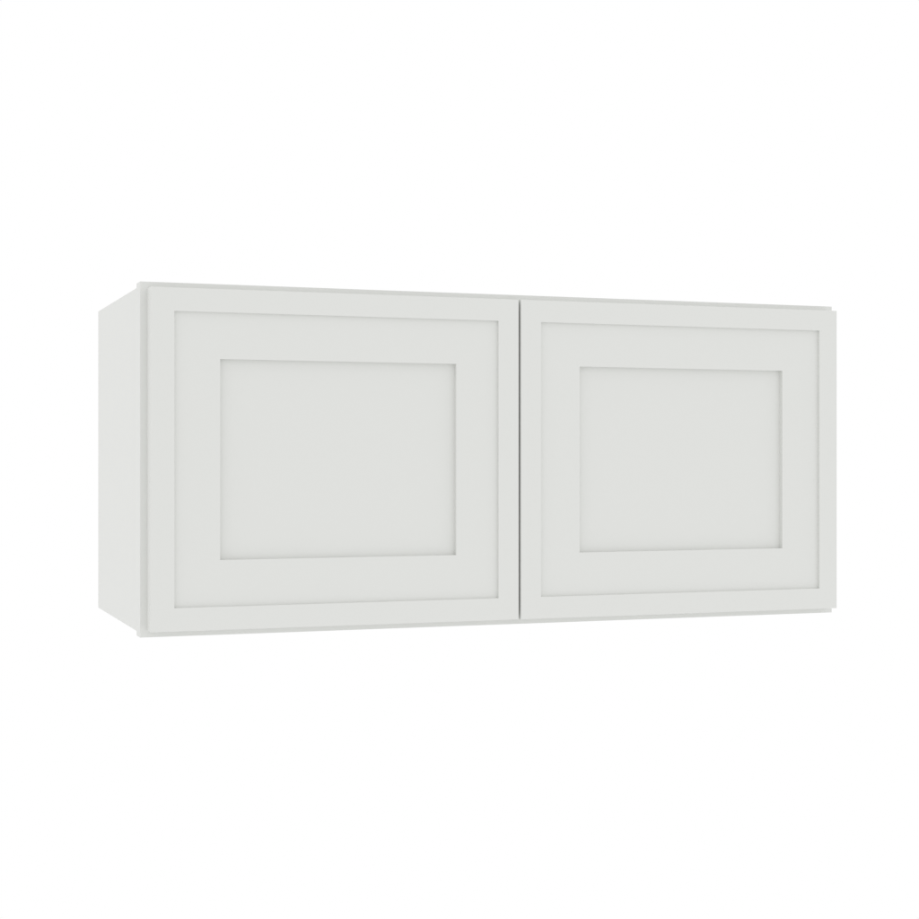 Matching Interior Double Glass Door Wall Cabinet