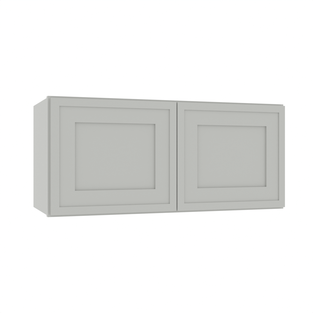 Matching Interior Double Glass Door Wall Cabinet