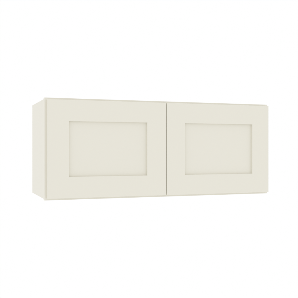 Matching Interior Double Glass Door Wall Cabinet