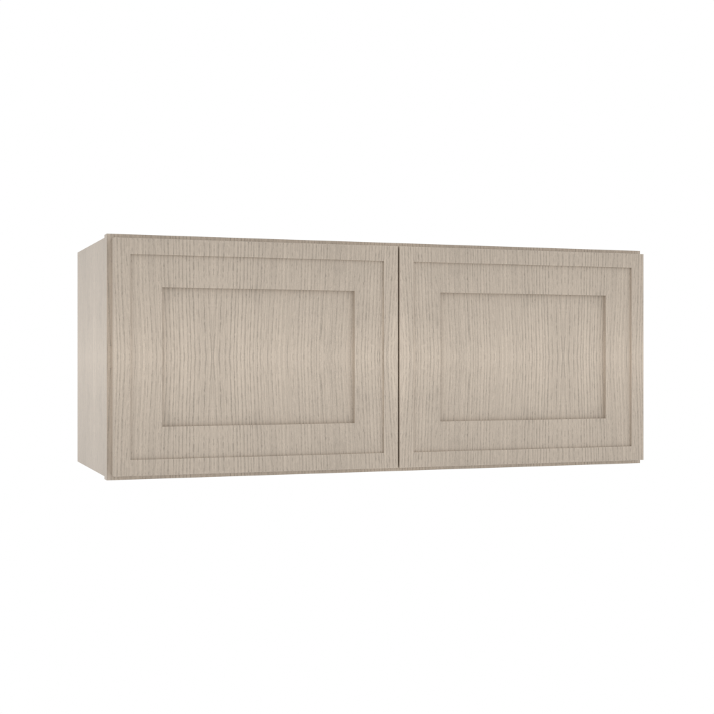 Matching Interior Double Glass Door Wall Cabinet