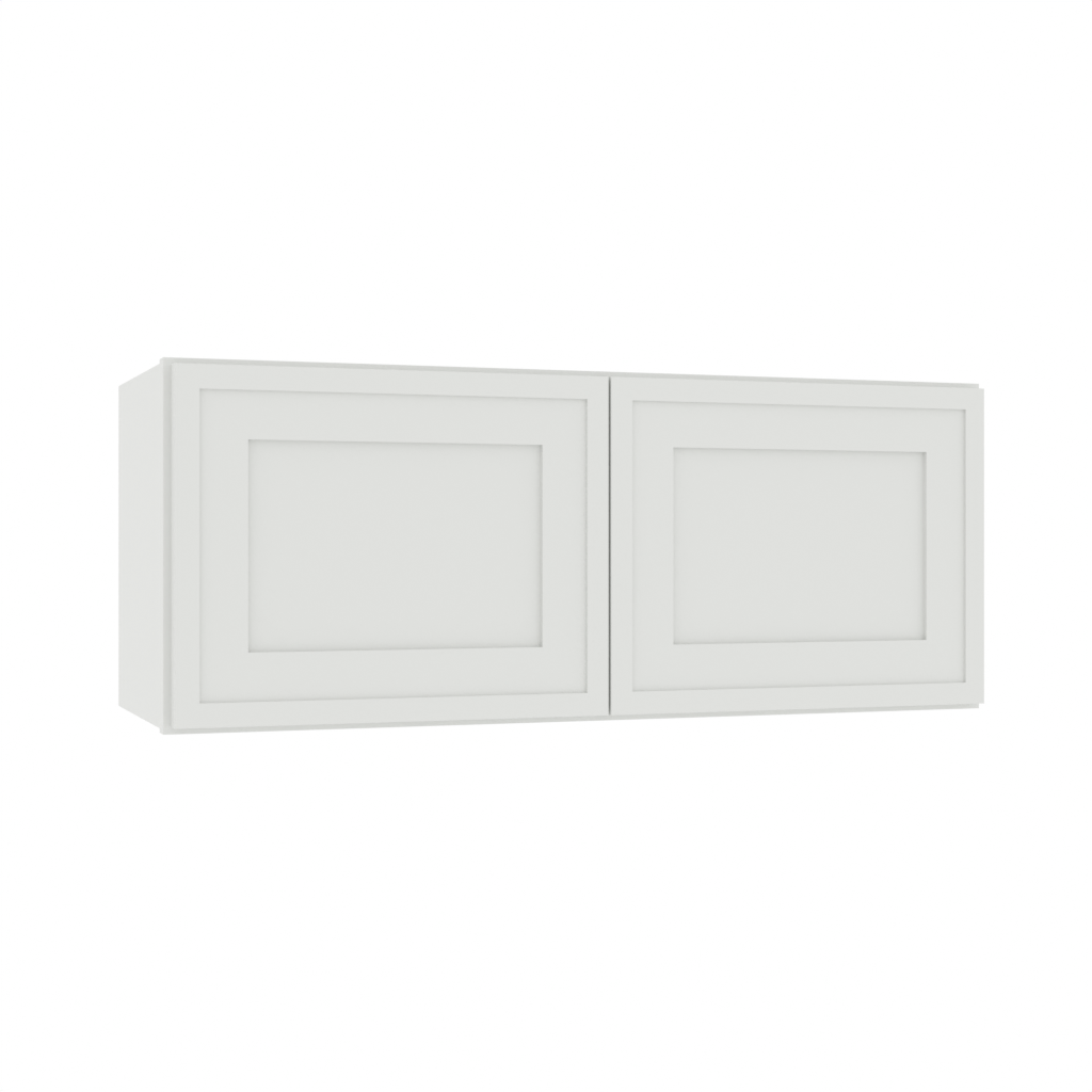 Matching Interior Double Glass Door Wall Cabinet