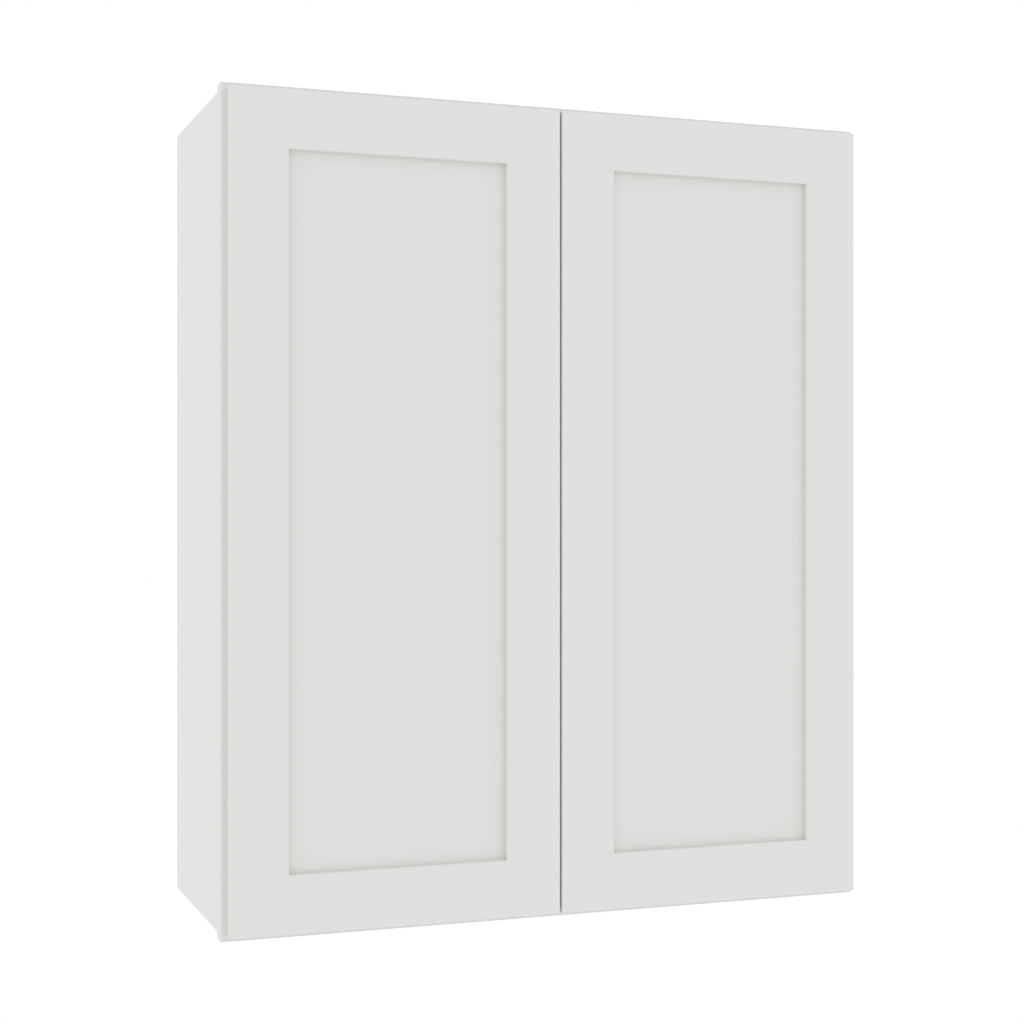Matching Interior Double Glass Door Wall Cabinet