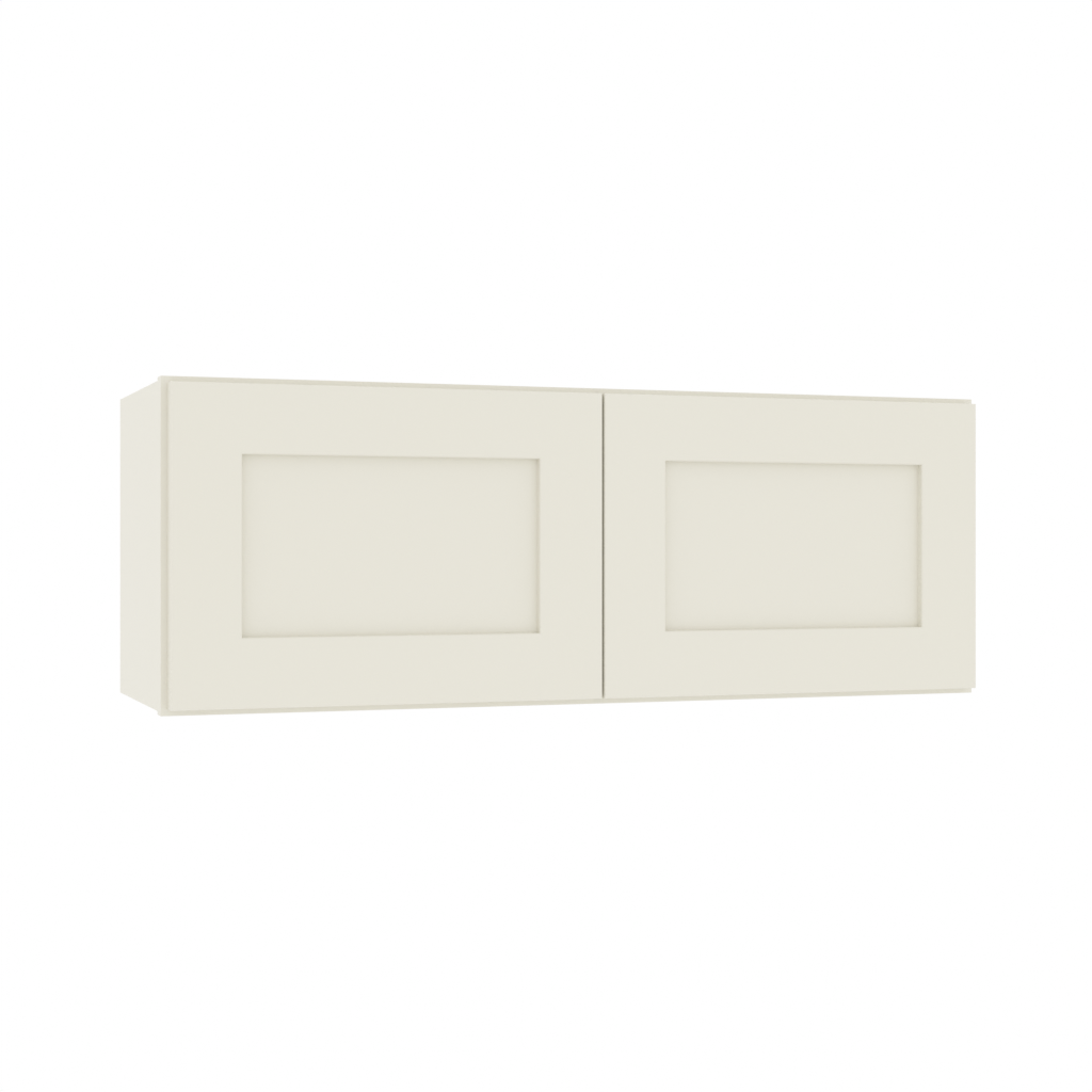 Matching Interior Double Glass Door Wall Cabinet