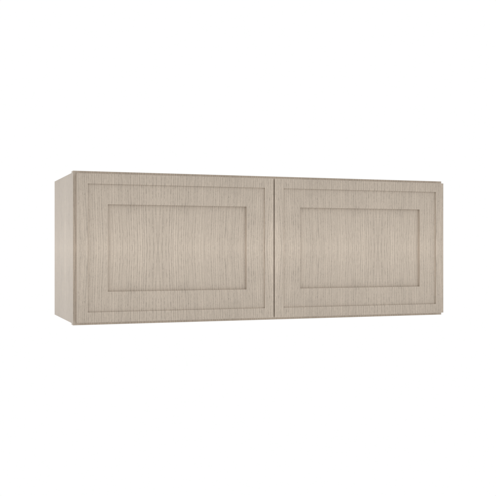 Matching Interior Double Glass Door Wall Cabinet