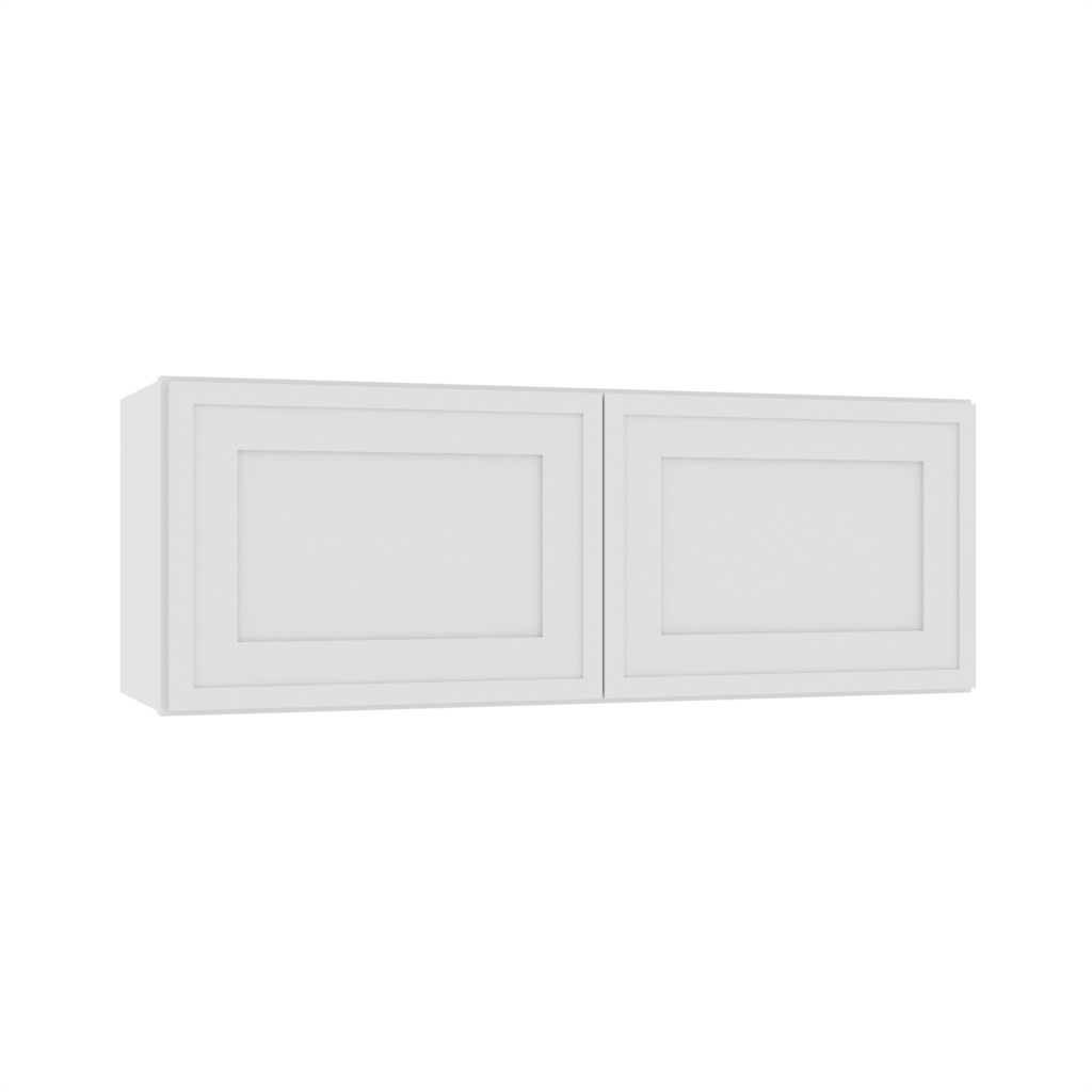 Matching Interior Double Glass Door Wall Cabinet