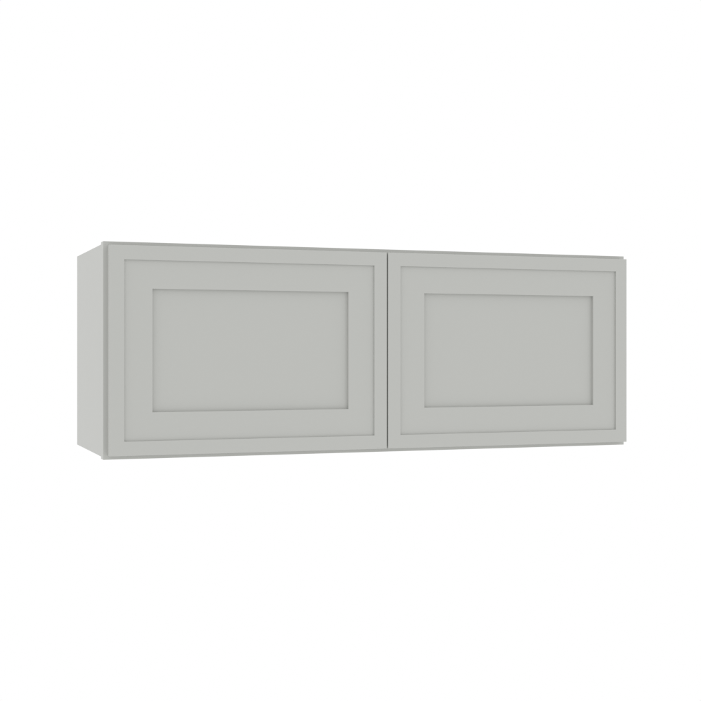 Matching Interior Double Glass Door Wall Cabinet