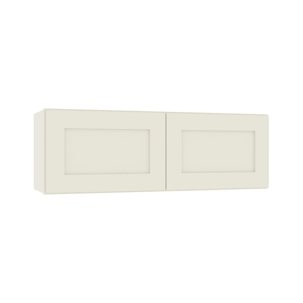 Matching Interior Double Glass Door Wall Cabinet