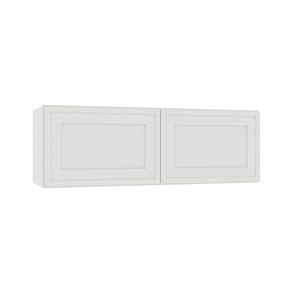 Matching Interior Double Glass Door Wall Cabinet