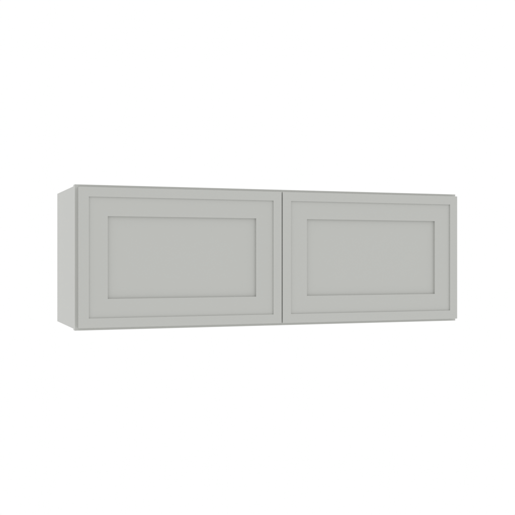 Matching Interior Double Glass Door Wall Cabinet