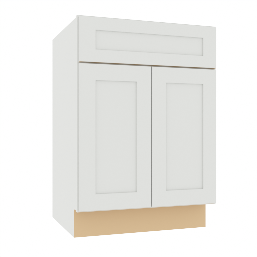 Double Door Vanity Sink Base Cabinet
