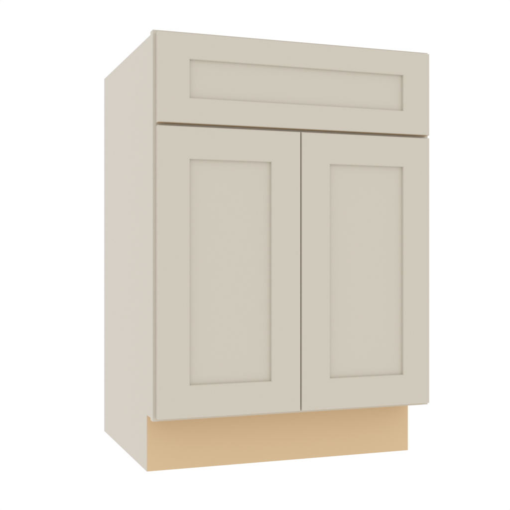 Double Door Vanity Sink Base Cabinet