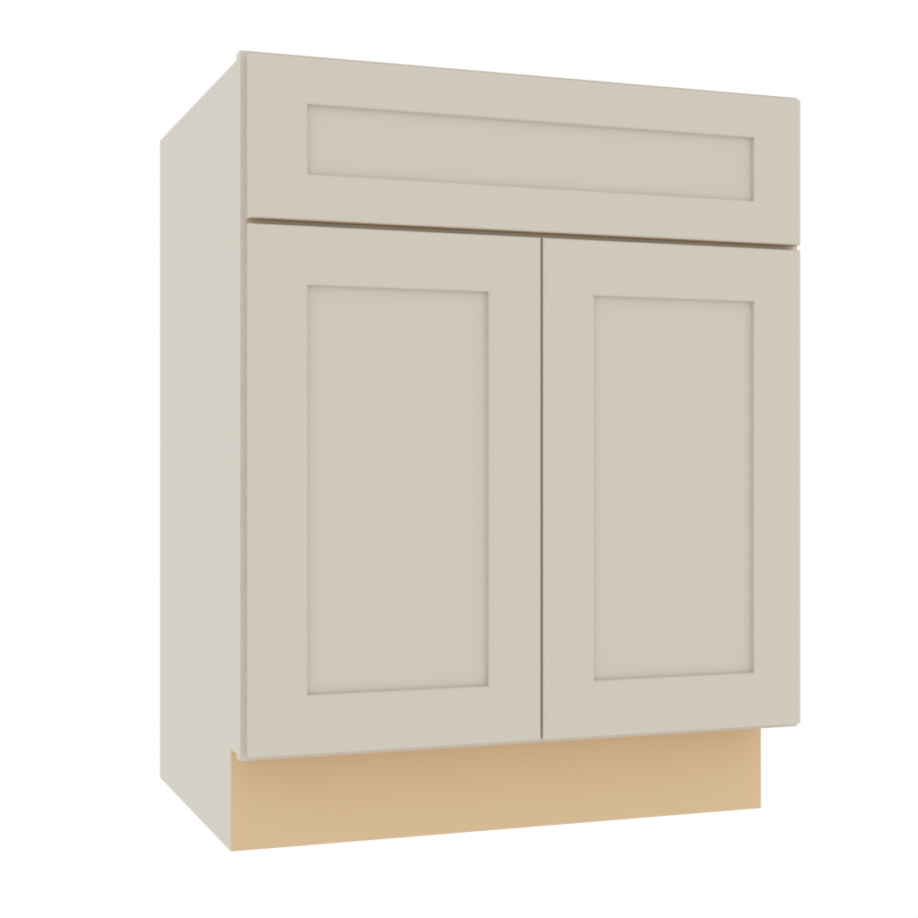 Double Door Vanity Sink Base Cabinet