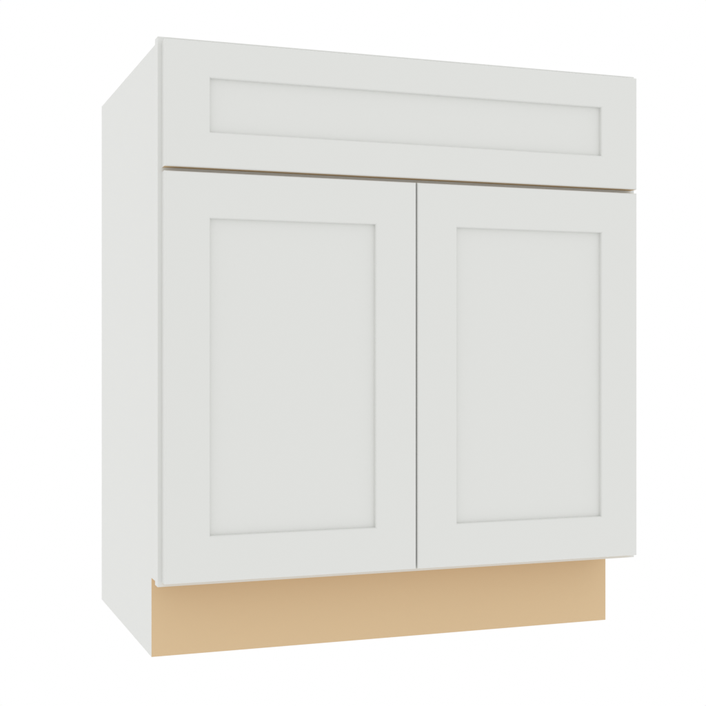 Double Door Vanity Sink Base Cabinet