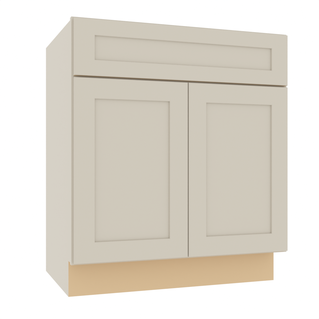 Double Door Vanity Sink Base Cabinet