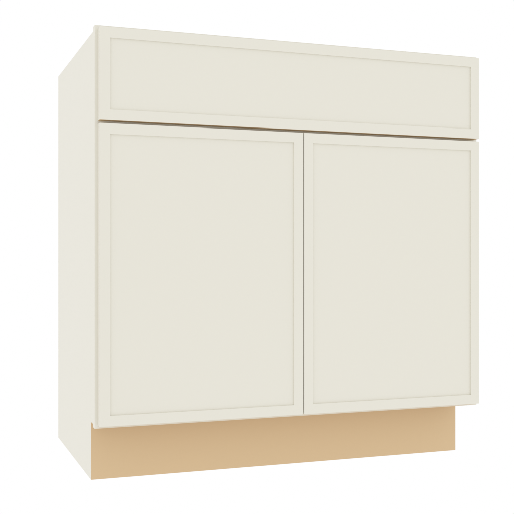 Double Door Vanity Sink Base Cabinet