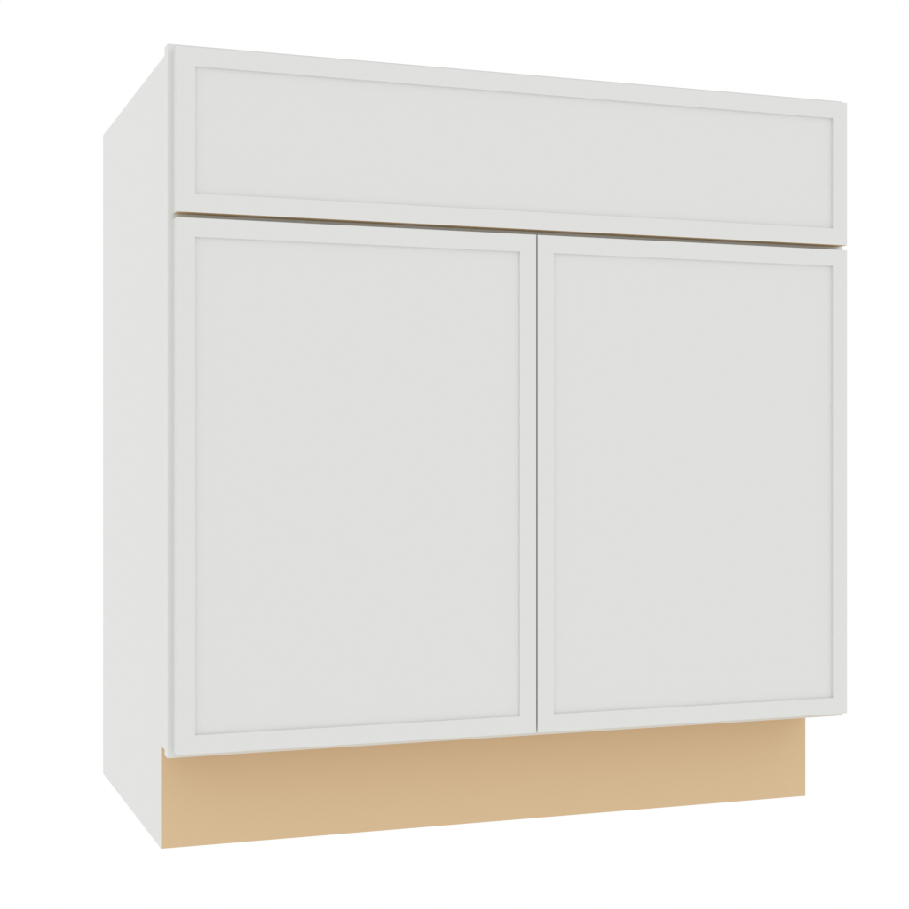 Double Door Vanity Sink Base Cabinet