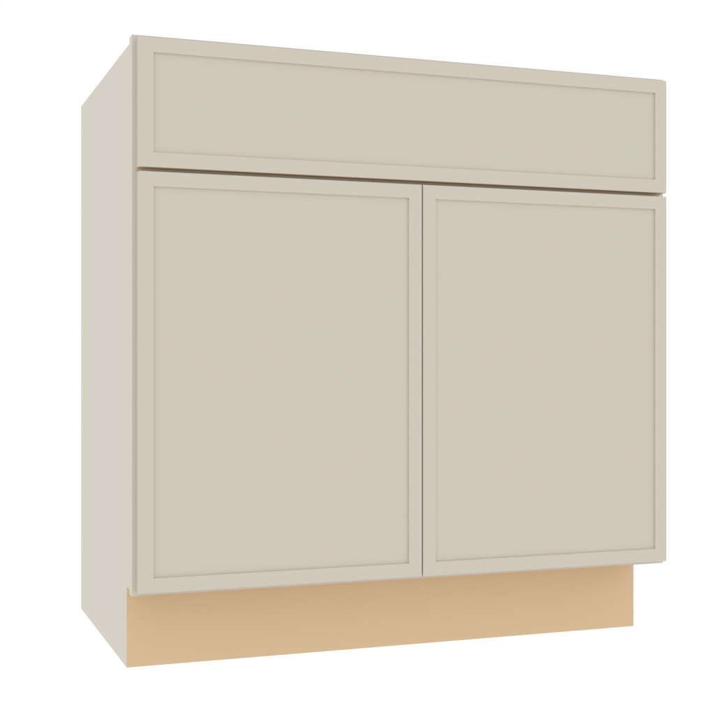 Double Door Vanity Sink Base Cabinet