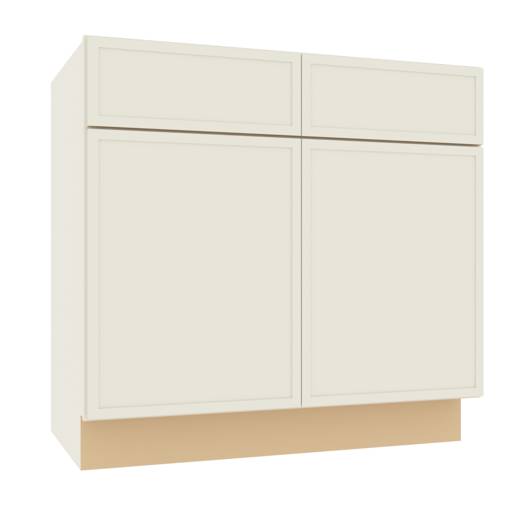 Double Door Vanity Sink Base Cabinet