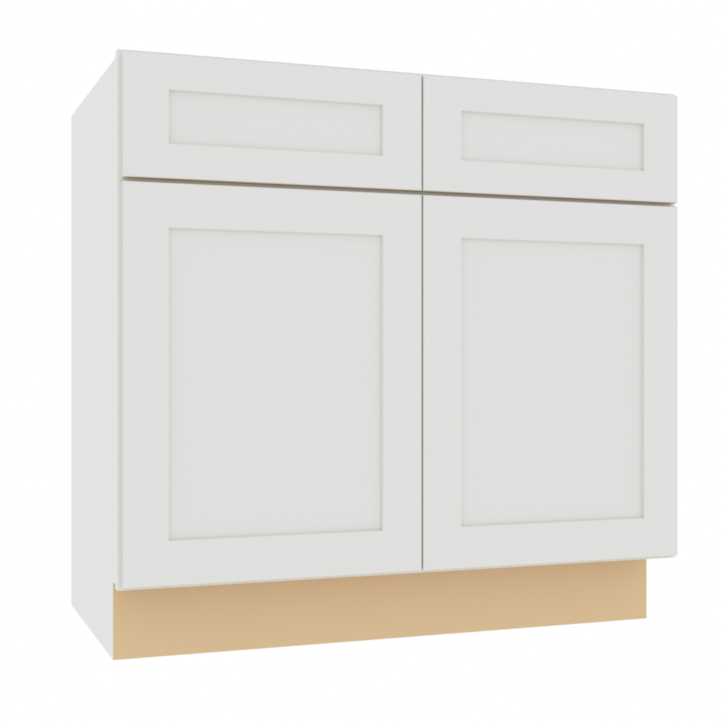 Double Door Vanity Sink Base Cabinet