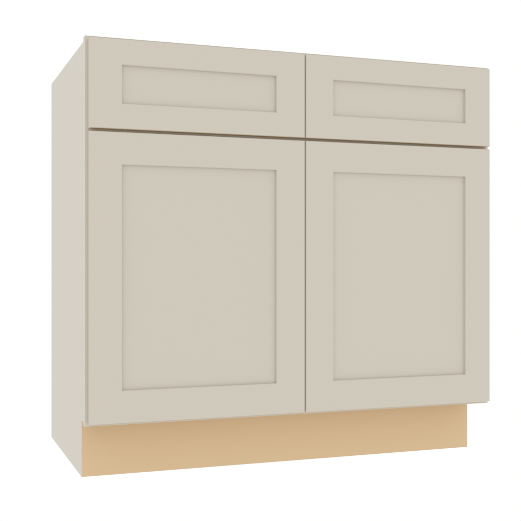 Double Door Vanity Sink Base Cabinet