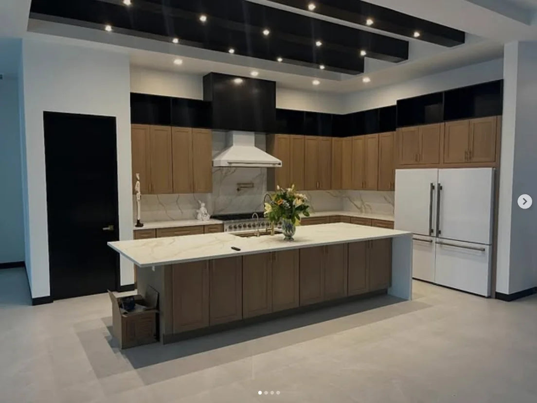 Customer island kitchen in Sandstone, Savannah GA