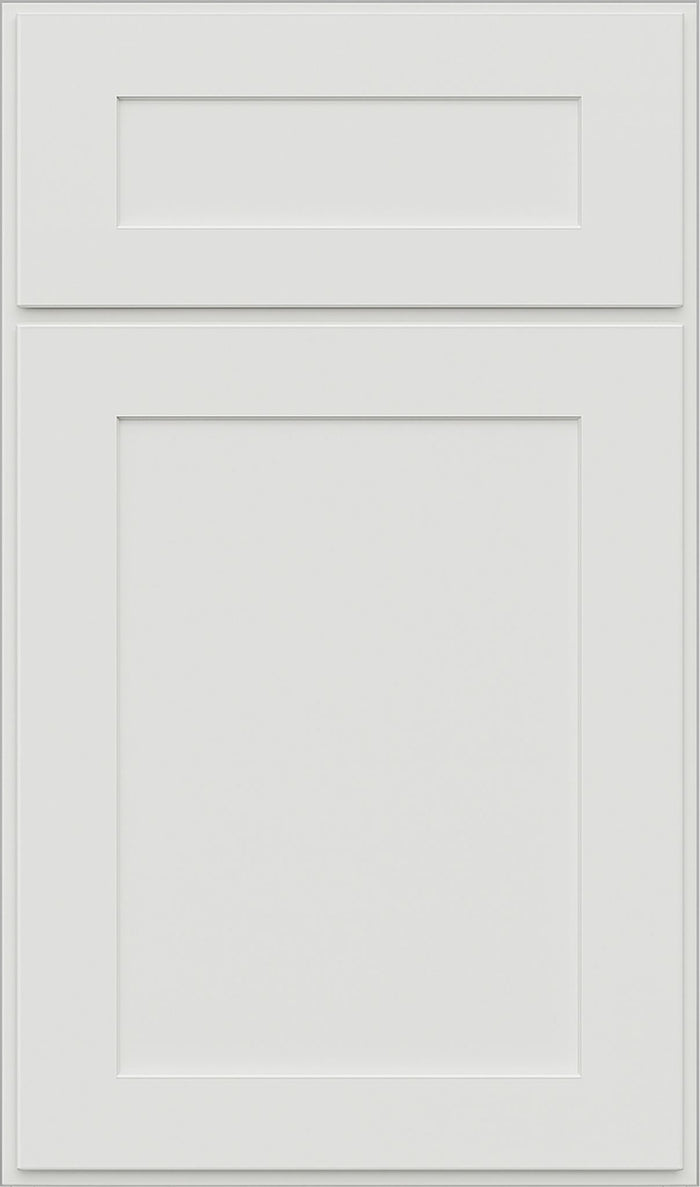 Sterling cabinet door in Alabaster, warm white
