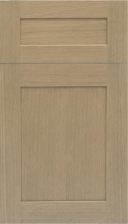 Sterling cabinet door in Sandstone, warm oak